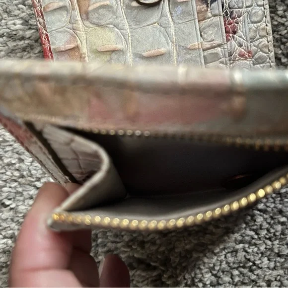 Brahmin Colorful Croc-Embossed Wallet - Picture 5 of 5